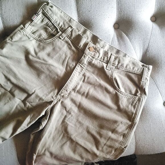 Carhartt Fire Resistant Cat 2 Original Fit FR Tan Work Pants Men's 38 X 34 - Picture 11 of 15